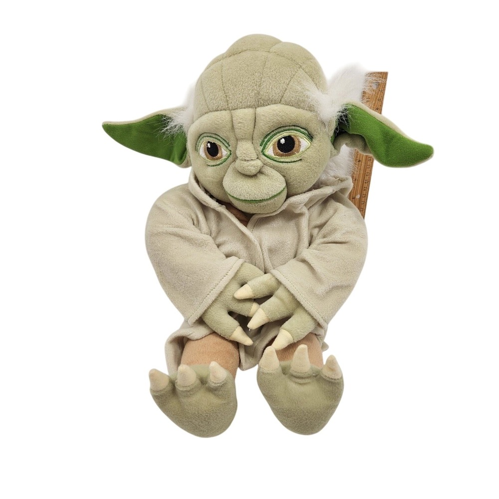 Star Wars Yoda Pillow Time Pal Plush with Hooded Robe